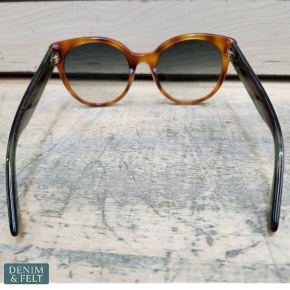 Gucci Oversized Round Sunglasses Brown Gradient with Case & Papers - Picture 5 of 11